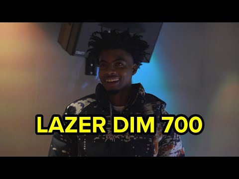 In the studio with LAZER DIM 700