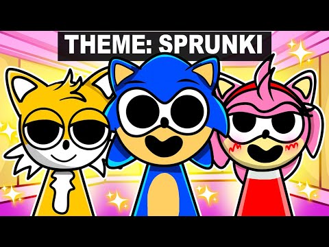 Dress to Impress but SPRUNKI Themes Only in Roblox!