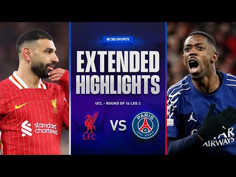 Liverpool vs. PSG: Extended Highlights | UCL Round of 16 Leg 2 | CBS Sports Golazo