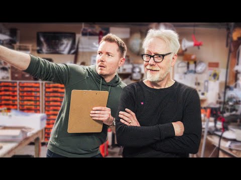 Adam Savage's Beautifully Chaotic Studio Tour