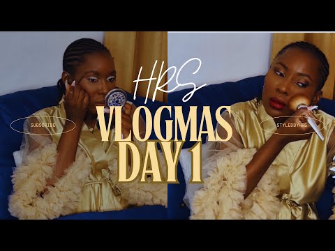 VLOGMAS DAY 1| JUST A CHILL GIRL DOING HER MAKEUP 💄