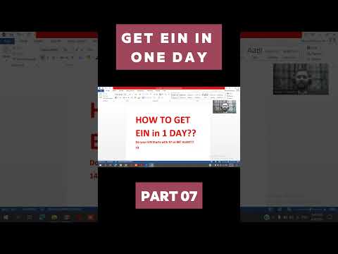 Express/Fake EIN Exposed | How to Get EIN in 1 Day for your LLC? | Part 07