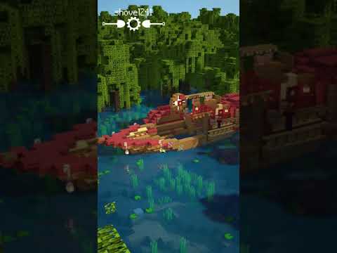 #shorts Minecraft 1.19 Mangrove Swamp Boat