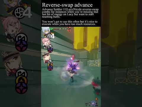 13 Reverse swap advance #zenlesszonezero #soldier11 #guide #tips #tricks #lucy # nicole #rotation