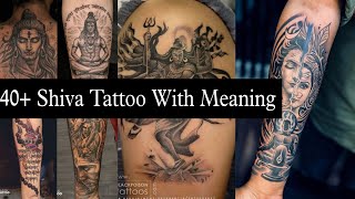 Lord Shiva Tattoo with meaning | shiva tattoo designs | mahadev tattoo - Tats gram