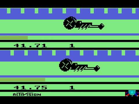 Atari 2600 Game: Dragster (1980 Activision)