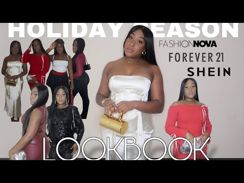 HOLIDAY LOOKBOOK- FT Fashion Nova, Forever21, and SHEIN