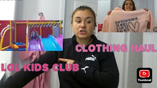 TikTok clothing Haul | LOL kids club and making coffee ! 💓