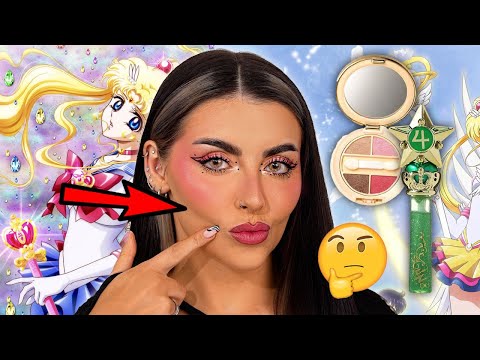 Wait..Sailor Moon does MAKEUP!? Let's try it! (Brutally honest review)