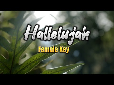 HALLELUJAH - Acoustic KARAOKE ( Female Key)