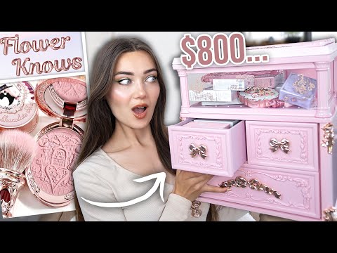 Testing VIRAL TIKTOK Makeup Brand FLOWER KNOWS! Is It Worth The Hype!?