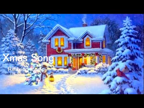 クリスマスソング・雪山の川のせせらぎ音 | Christmas Song・Relaxing Sounds