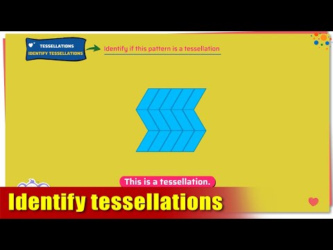 G5 - Module 25 - Exercise 1 - Identify tessellations | Appu Series | Grade 5 Math Learning