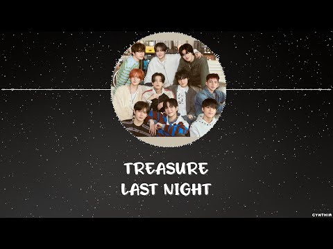 TREASURE – LAST NIGHT [HAN+ROM+ENG] LYRICS