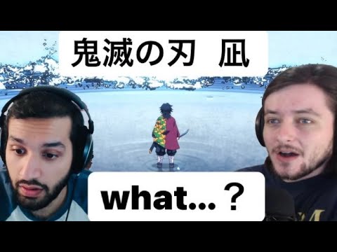 【海外の反応】【鬼滅の刃】義勇の11の型に言葉を失う2人！！【２０話】【医者ニキ＆お茶ニキ】【日本語字幕】【鬼灭之刃 反应】【demon slayer reaction】【귀멸의 칼날】