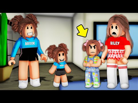 MY 8 YEAR OLD Meets BABY BROOK In Roblox Brookhaven!!