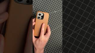 Traditional Leather Case in English Tan unboxing. #nomad #nomadgoods #iphone16 #unboxing