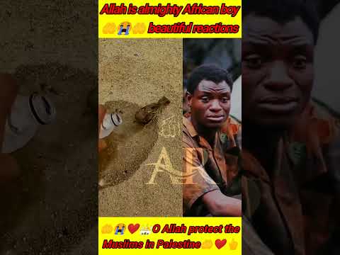 Allah is almighty African boy beautiful reactions muhammad al faqih voice😭🤲😭#quran #shorts#archannel