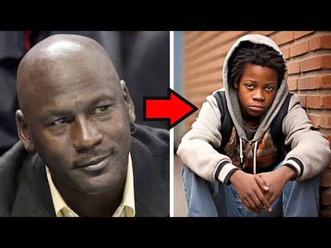 Poor Black Teen Can’t Afford Basketball Shoes – Michael Jordan’s Next Move Shocks the Entire Store!