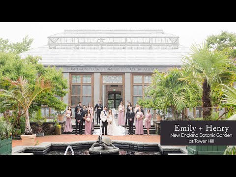 Emily + Henry's New England Botanic Garden at Tower Hill Wedding Highlight Film