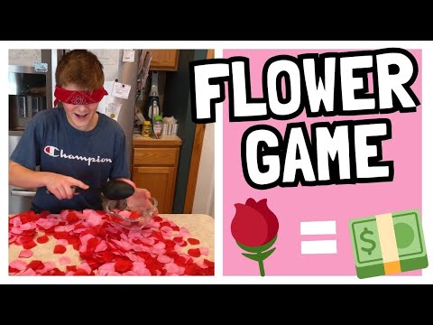 Valentine's Flower Scoop Game!