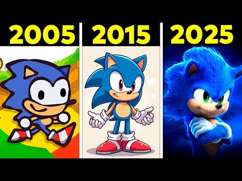 ALL About the EVOLUTION of SONIC the Hedgehog! (2005-2025)