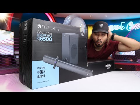 Zebronics ZEB Juke Bar 6500 SoundBar with DOLBY AUDIO 🔊 UNBOXING & REVIEW | Under Rs 7000