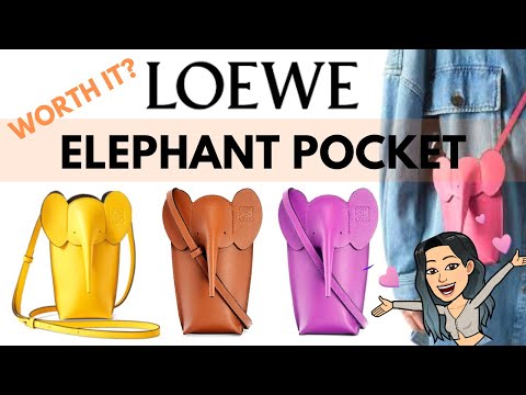 LOEWE ELEPHANT POCKET HANDBAG REVIEW💕😘  LOEWE PUZZLE HANDBAG Review