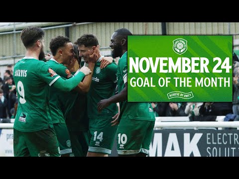 Goal Of The Month | November 2024