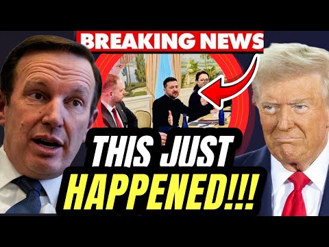 🚨Chris Murphy NOW INVESTIGATED FOR TREASON After having SECRET MEETING with Zelenskyy On Trump Deal