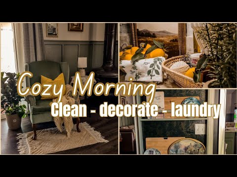 Cozy summer morning cleaning & Decorating | Summer morning routine #home #homedecoratingideas