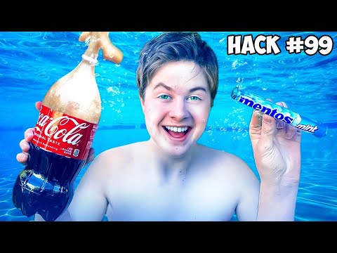 100 Life Hacks In 24 Hours!