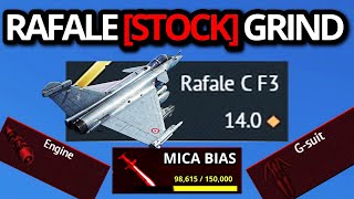 MY INSANE [STOCK] RAFALE GRIND EXPERIENCE (is it better than the eurofighter!?)