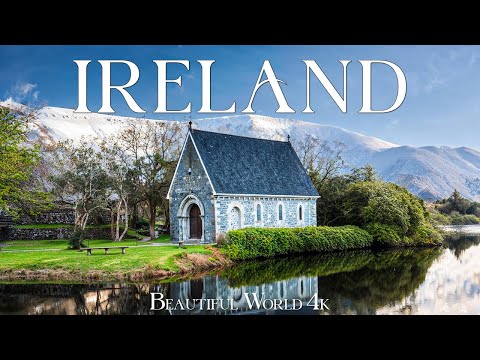 Ireland 4K - Mystical Winter Vistas and the Serenity of Irish Landscapes - Peaceful Piano Music