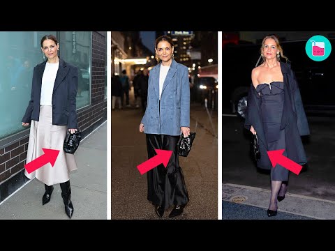 BEST Celebrity Outfits On NYFW’s. Apple Martin, Katie Holmes, Anna Delvey | @RumourJuice