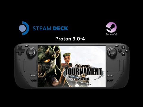 Unreal Tournament 2004 - Steam Deck Gameplay