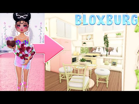 BUILDING A BLOXBURG DRESS TO IMPRESS HOUSE