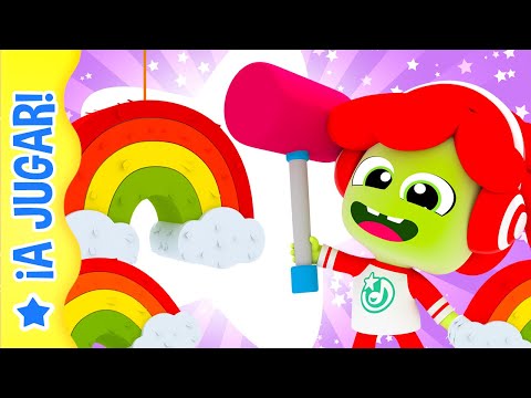 Piñatas de Colores 🪅 Minituns | Juegos para niños y dibujos animados 🌈A Jugar