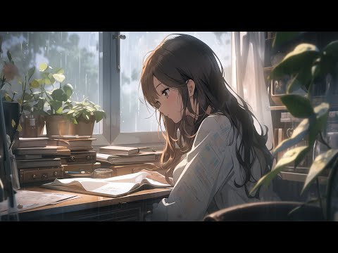 Relaxing Sleep Music with Soft Rain Sounds - Peaceful Music for Study, Stress Relief, Sleep