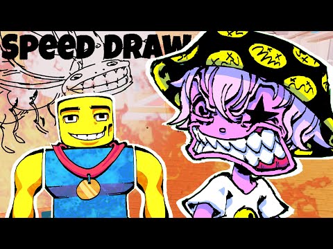 Speedrunning ROBLOX: Speed Draw (ft. Samantha)