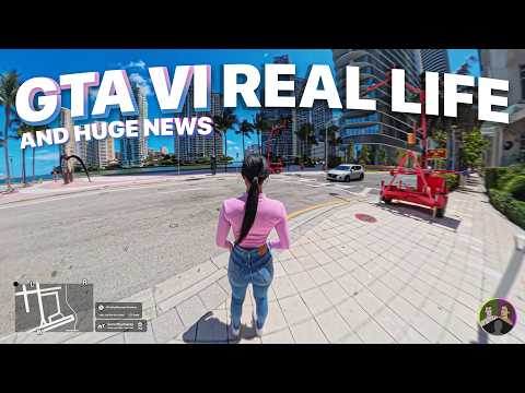 GTA 6 in REAL LIFE.. and HUGE NEWS (New Rival, Animation & Weather System & MORE!)