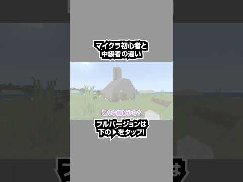 【マイクラ統合版】コマンド初心者とプロの違い9選#shorts