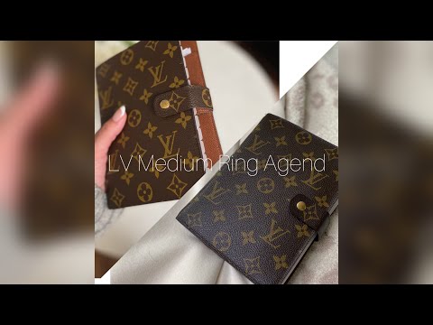 LV Medium Ring agenda flip through | Financial Planner setup | TPS & 8Lotus Inserts | Finance plan