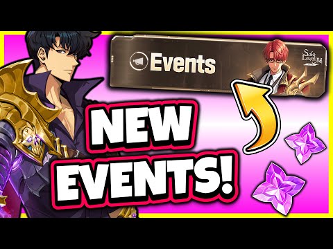 NEW EVENTS! FREE REWARDS OR TRASH EVENT? [Solo Leveling: Arise]