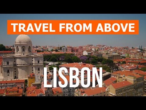 Lisbon from drone | 4k video | Portugal, Lisbon from above