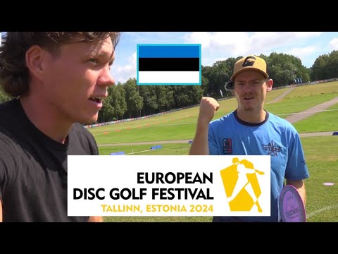 Practice Round with Ezra in Estonia Back 9