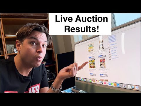 Auction Results live! Watch what everything sells for!