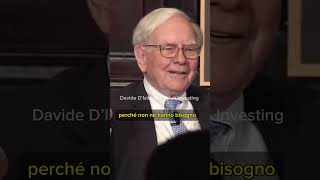 Cosa serve per investire in azioni #warrenbuffett