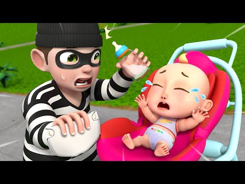 The Thief Taking Care of A Baby | Baby Care Song | Rosoo Nursery Rhymes & Kids Songs