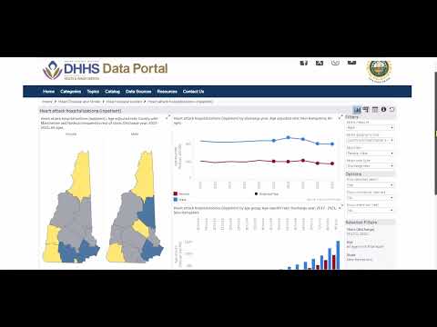 NH DHHS Data Portal Dashboard Fundamentals